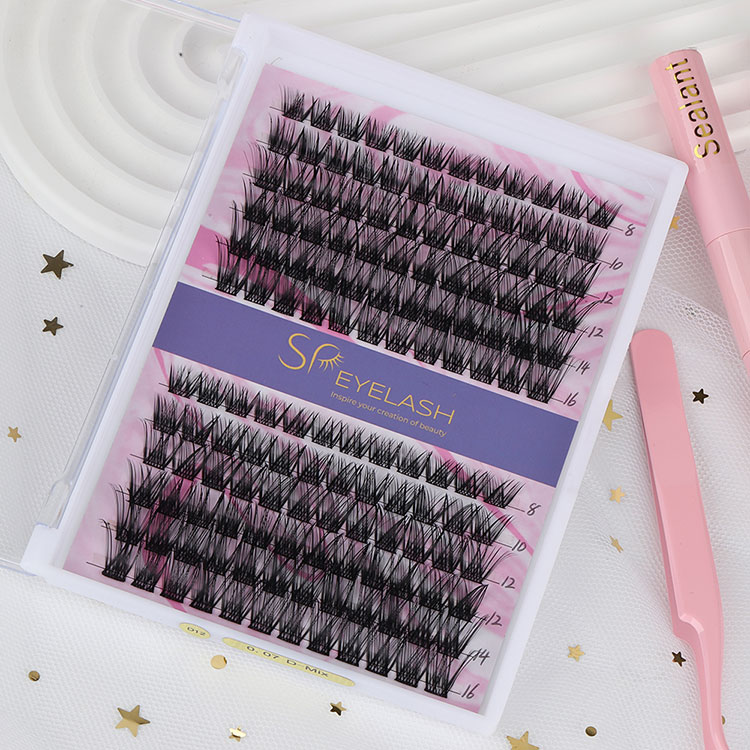 Waarom houden klanten van Lash Cluster -kit Wispy?