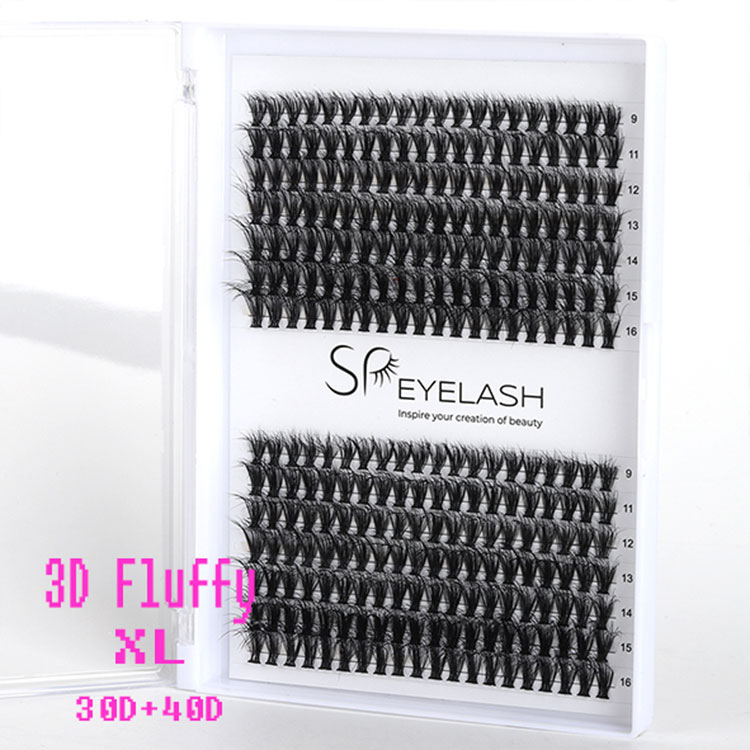 Nerts donzige wimpersclusters
